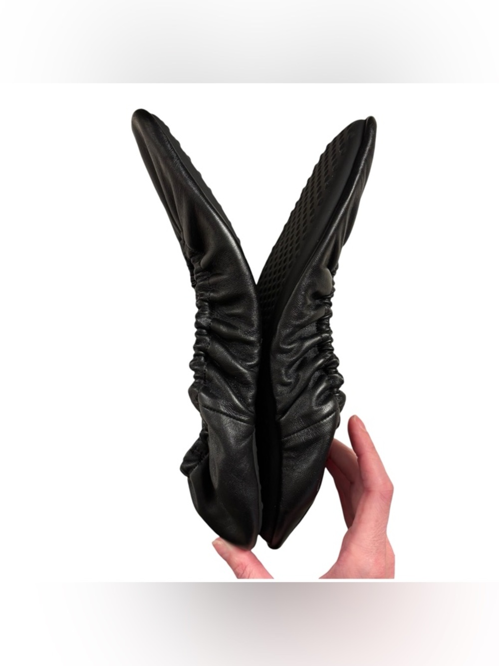 Balenciaga | Tug Ballerina Flats | Black Nappa Leather | EU 41 - Picture 4 of 13
